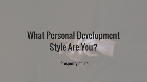 What Personal Development Style Are You?